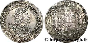 AUSTRIA - FERDINAND III Type : Thaler  Date ... 