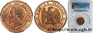 SECOND EMPIRE Type : Deux centimes Napoléon ... 