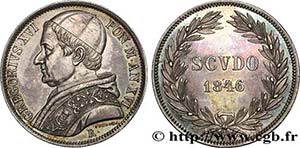 ITALY - PAPAL STATES - GREGORY XVI ... 