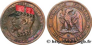 III REPUBLIC Type : Dix centimes Napoléon ... 