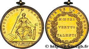 THE CONVENTION Type : Médaille, Espoir de ... 