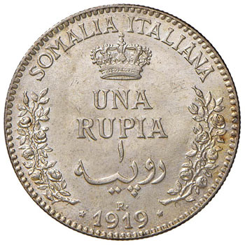 SAVOIA - Somalia  - Rupia 1919 ... 