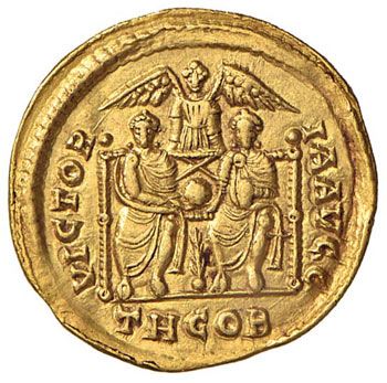ROMANE IMPERIALI - Teodosio I ... 