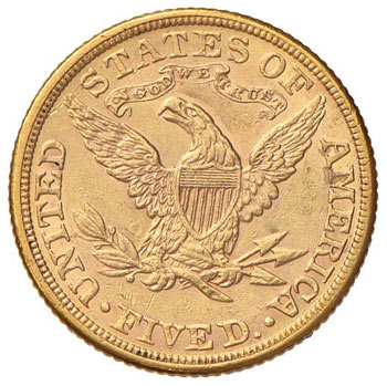 ESTERE - U.S.A.  - 5 Dollari 1881 ... 
