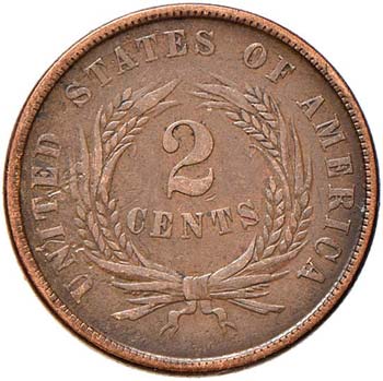 ESTERE - U.S.A.  - 2 Cents 1864 ... 