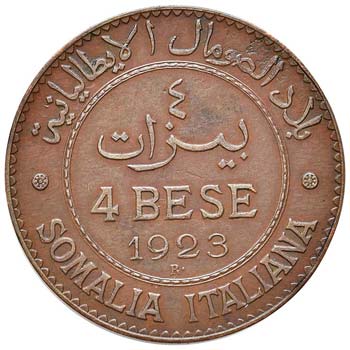 SAVOIA - Somalia  - 4 Bese 1923 ... 