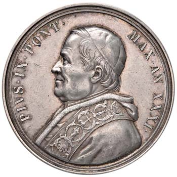 MEDAGLIE - PAPALI - Pio IX ... 
