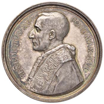 MEDAGLIE - PAPALI - Benedetto XV ... 