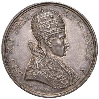 MEDAGLIE - PAPALI - Leone XII ... 