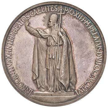 MEDAGLIE - PAPALI - Pio XII ... 