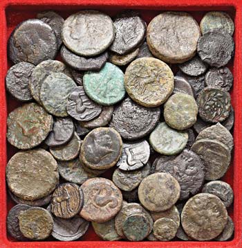 LOTTI - Greche  Lotto di 67 monete
