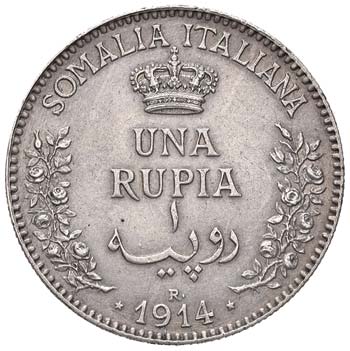 SAVOIA - Somalia  - Rupia 1914 ... 