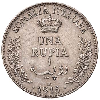 SAVOIA - Somalia  - Rupia 1915 ... 