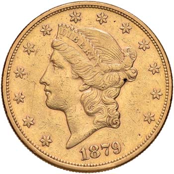ESTERE - U.S.A.  - 20 Dollari 1879 ... 
