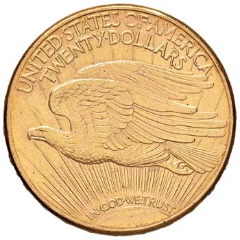 ESTERE - U.S.A.  - 20 Dollari 1915 ... 