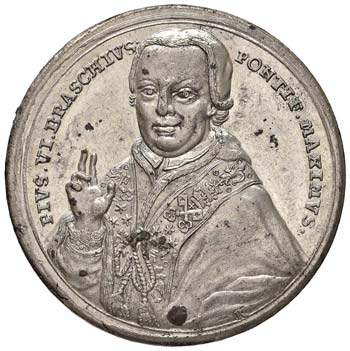 MEDAGLIE - PAPALI - Pio VI ... 