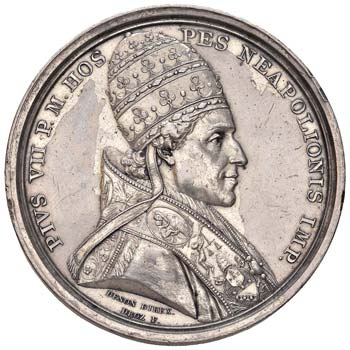MEDAGLIE - PAPALI - Pio VII ... 