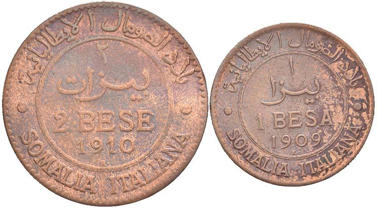 SAVOIA - Somalia  - 2 Bese 1910 ... 