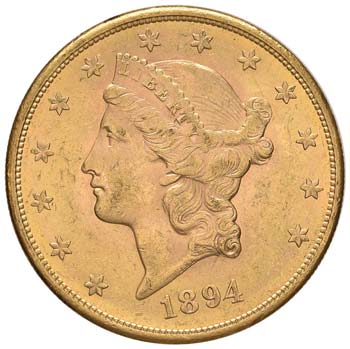 ESTERE - U.S.A.  - 20 Dollari 1894 ... 