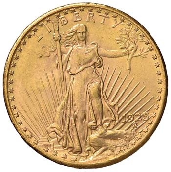 ESTERE - U.S.A.  - 20 Dollari 1925 ... 