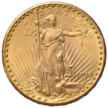 ESTERE - U.S.A.  - 20 Dollari 1928 ... 