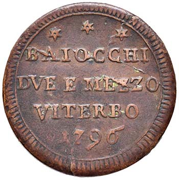 ZECCHE ITALIANE - VITERBO - Pio VI ... 