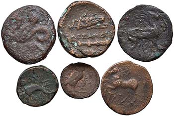 LOTTI - Greche  Lotto di 6 monete