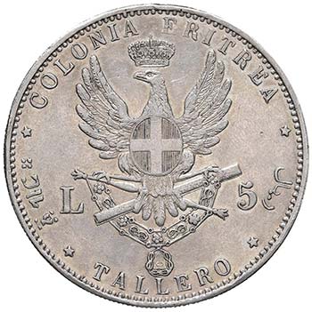 SAVOIA - Eritrea  - Tallero 1891 ... 