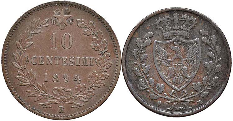 LOTTI - Savoia  5 centesimi 1826 e ... 
