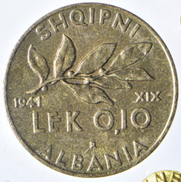 SAVOIA - Albania  - 0,10 Lek 1941 ... 