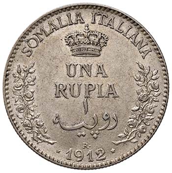SAVOIA - Somalia  - Rupia 1912 ... 