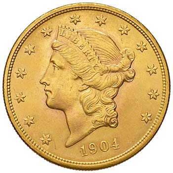 ESTERE - U.S.A.  - 20 Dollari 1904 ... 