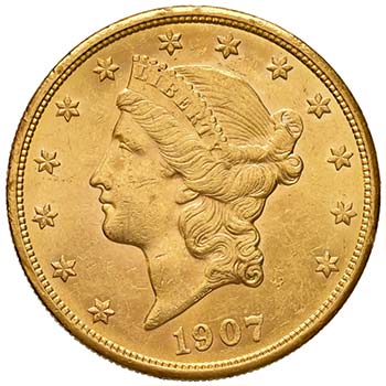 ESTERE - U.S.A.  - 20 Dollari 1907 ... 