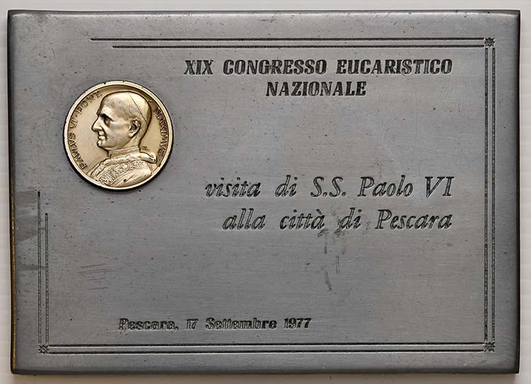 MEDAGLIE - PAPALI - Paolo VI ... 