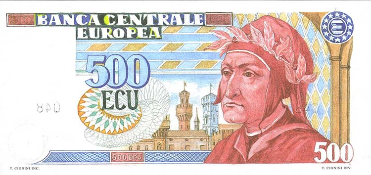 VARIE  Banca centrale europea, 500 ... 