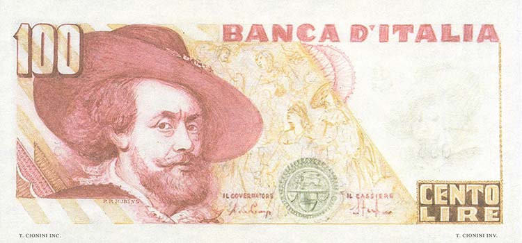VARIE  Banca dItalia, 100 lire ... 