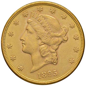 ESTERE - U.S.A.  - 20 Dollari 1895 ... 