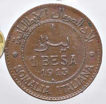 SAVOIA - Somalia  - Besa 1913 Pag. ... 