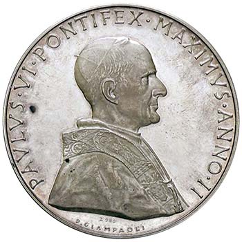 MEDAGLIE - PAPALI - Paolo VI ... 