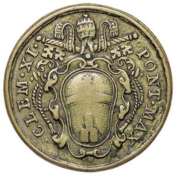 PESI MONETALI - ROMA - Clemente XI ... 