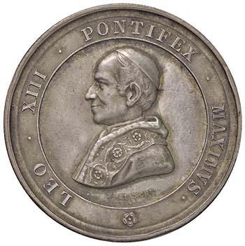 MEDAGLIE - PAPALI - Leone XIII ... 