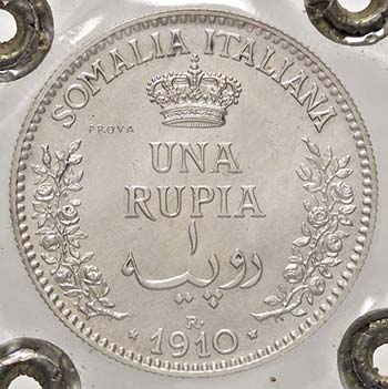 SAVOIA - Somalia  - Rupia 1910 ... 