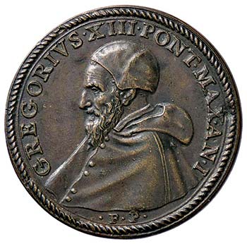 MEDAGLIE - PAPALI - Gregorio XIII ... 