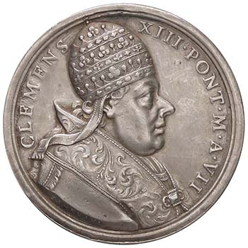 MEDAGLIE - PAPALI - Clemente XIII ... 