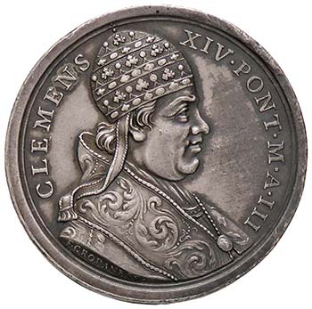 MEDAGLIE - PAPALI - Clemente XIV ... 