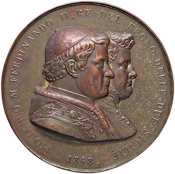 MEDAGLIE - PAPALI - Pio IX (1848: ... 
