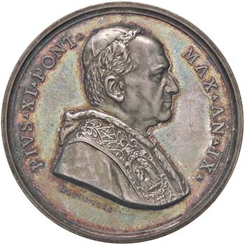 MEDAGLIE - PAPALI - Pio XI ... 