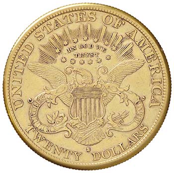 ESTERE - U.S.A.  - 20 Dollari 1887 ... 