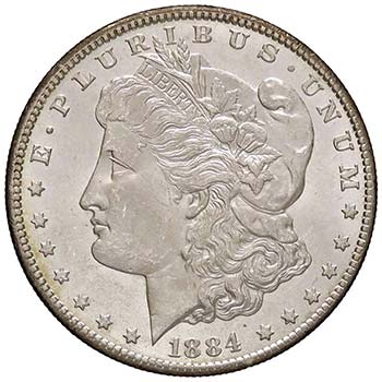 ESTERE - U.S.A.  - Dollaro 1884 CC ... 