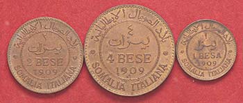 SAVOIA - Somalia  - Serie 1909 ... 